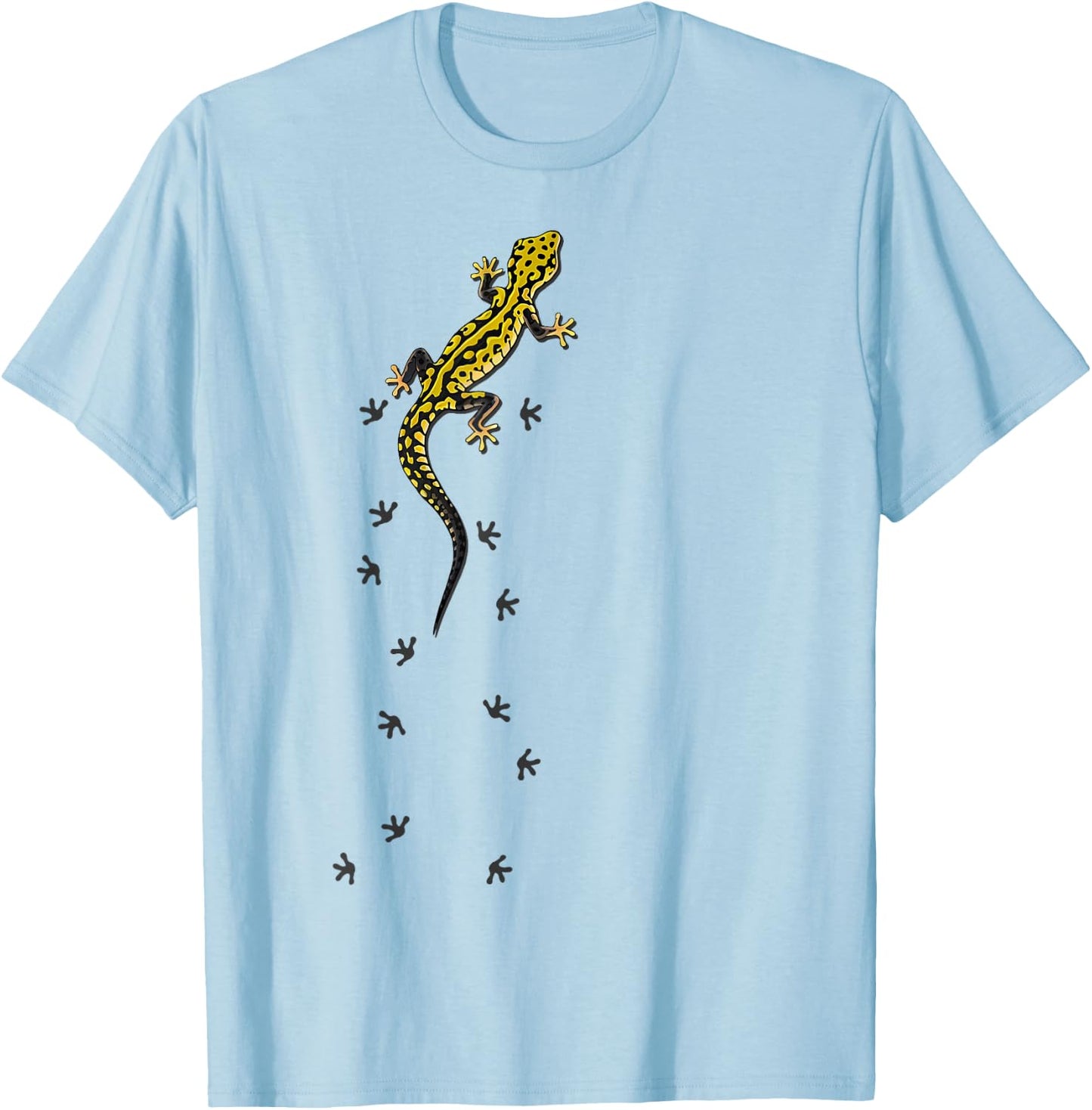Cute Lizard Reptile Leopard Gecko Gifts Women Kid T-Shirt - T-Shirt | Light Blue