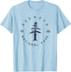 Redwood National Park Shirt Redwood Forest US Parks T-Shirt - T-Shirt | Light Blue