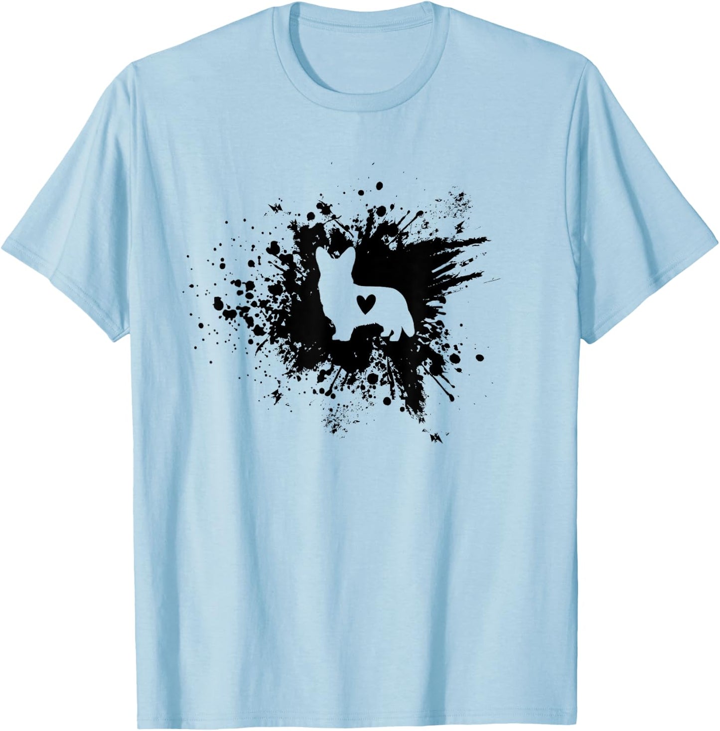 Corgi Funny Pet Corgi Dog Lover T-Shirt - T-Shirt | Light Blue