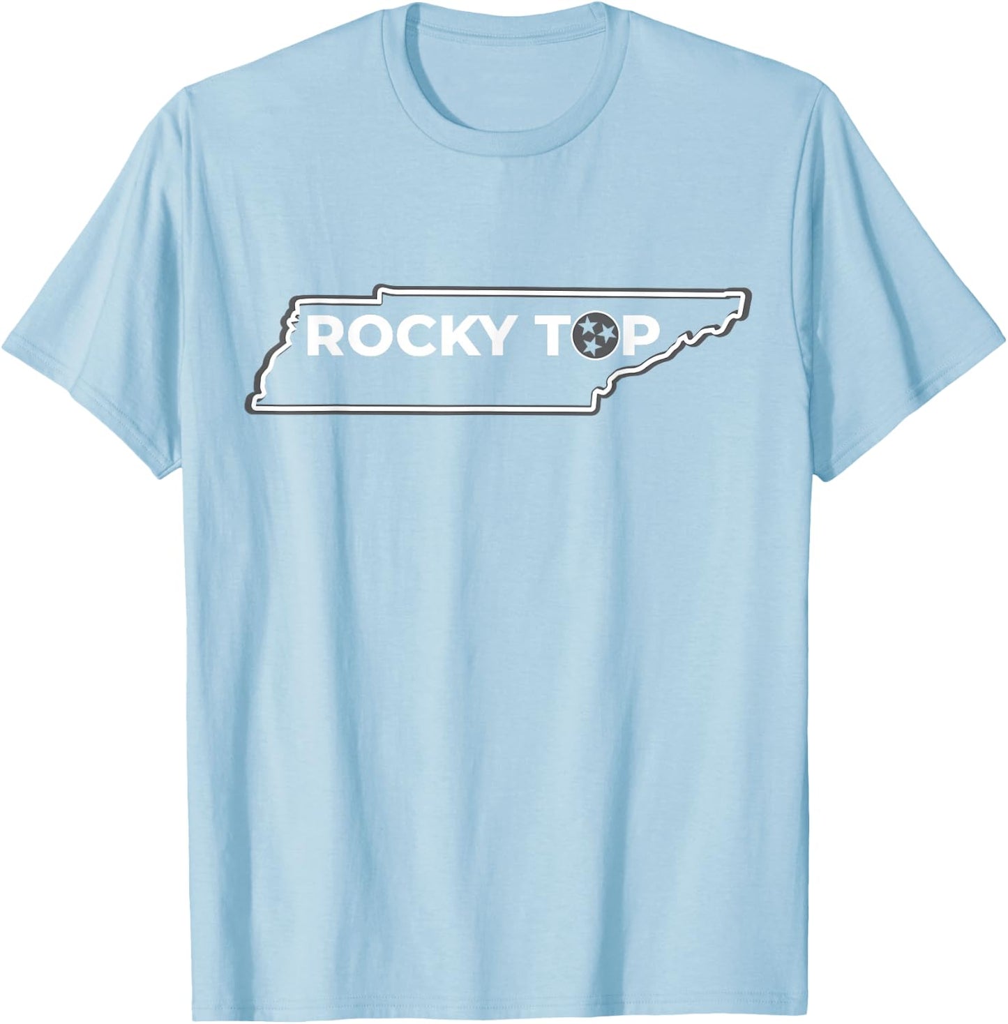 Rocky Top Tennessee Rocky Top TN Volunteer State Vintage T-Shirt - T-Shirt | Light Blue