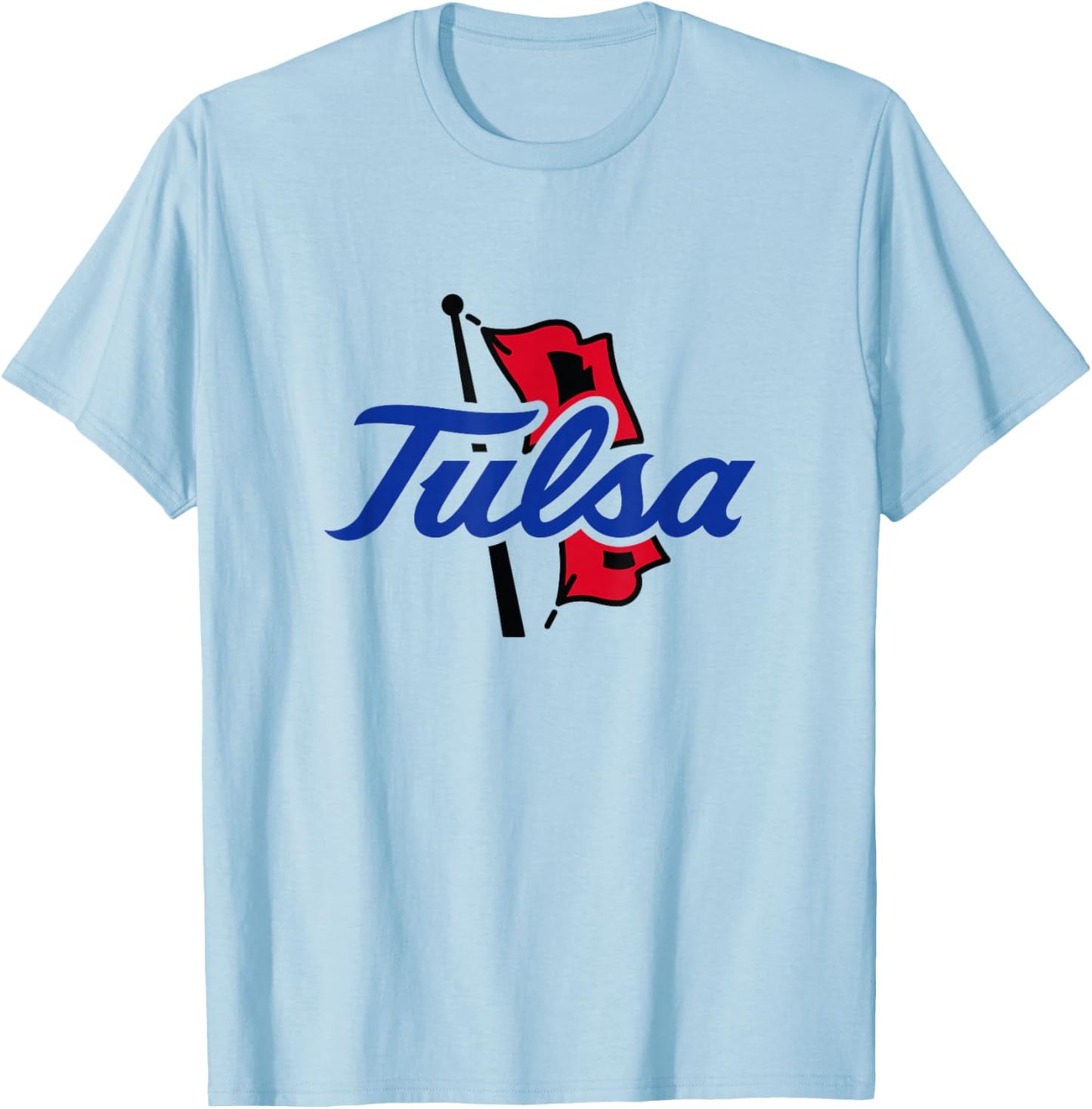 Tulsa Golden Hurricane | NCAA University of Merch | RYLTLS06 T-Shirt - T-Shirt | Light Blue