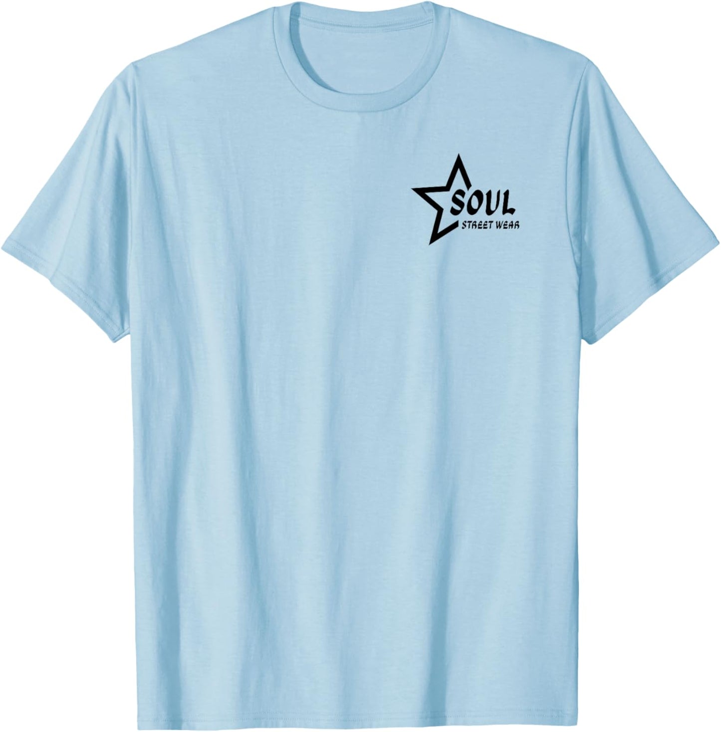 Soul front/back T-Shirt - T-Shirt | Light Blue