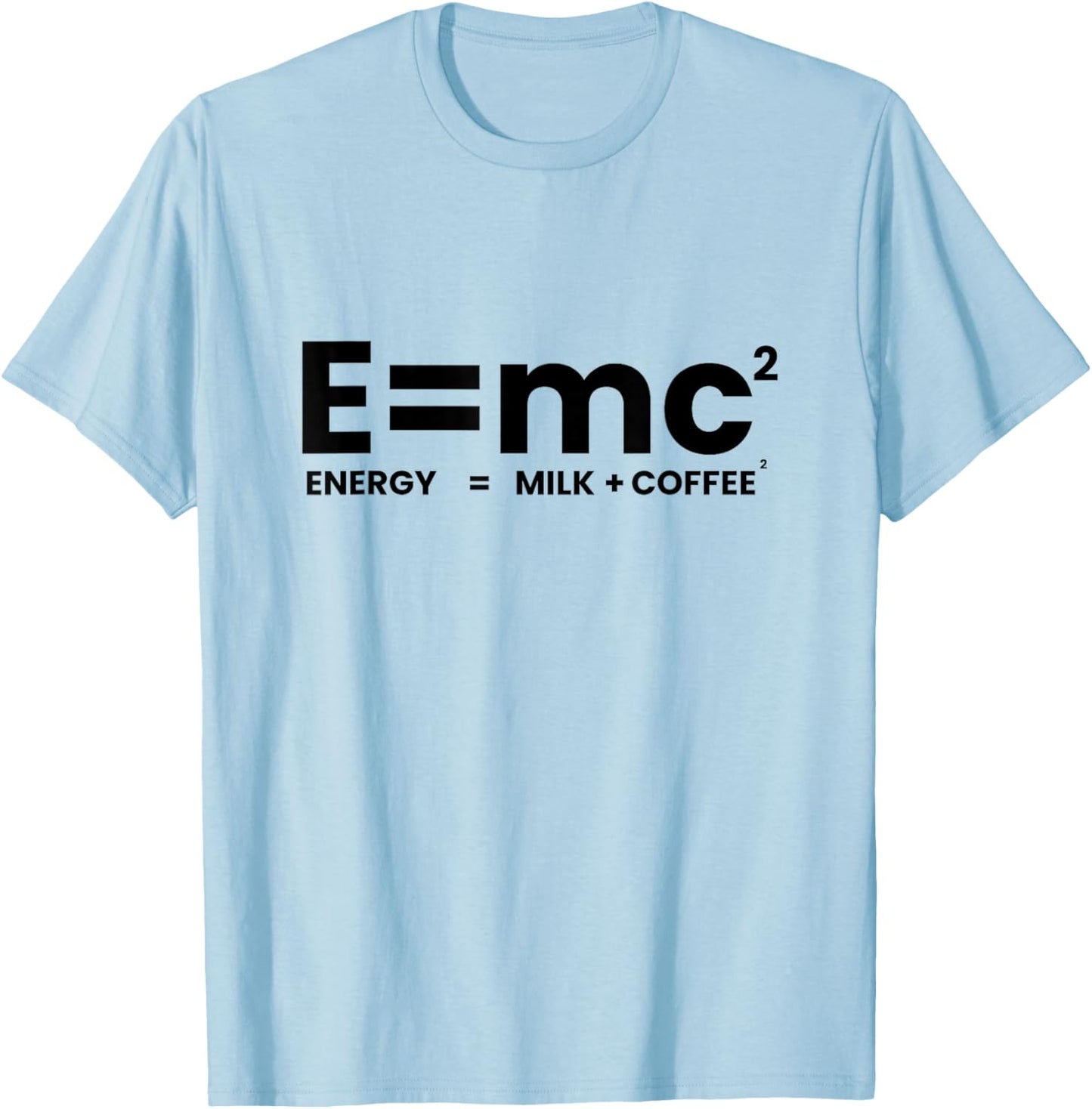 Café Amusant E=mc2 T-Shirt - T-Shirt | Light Blue