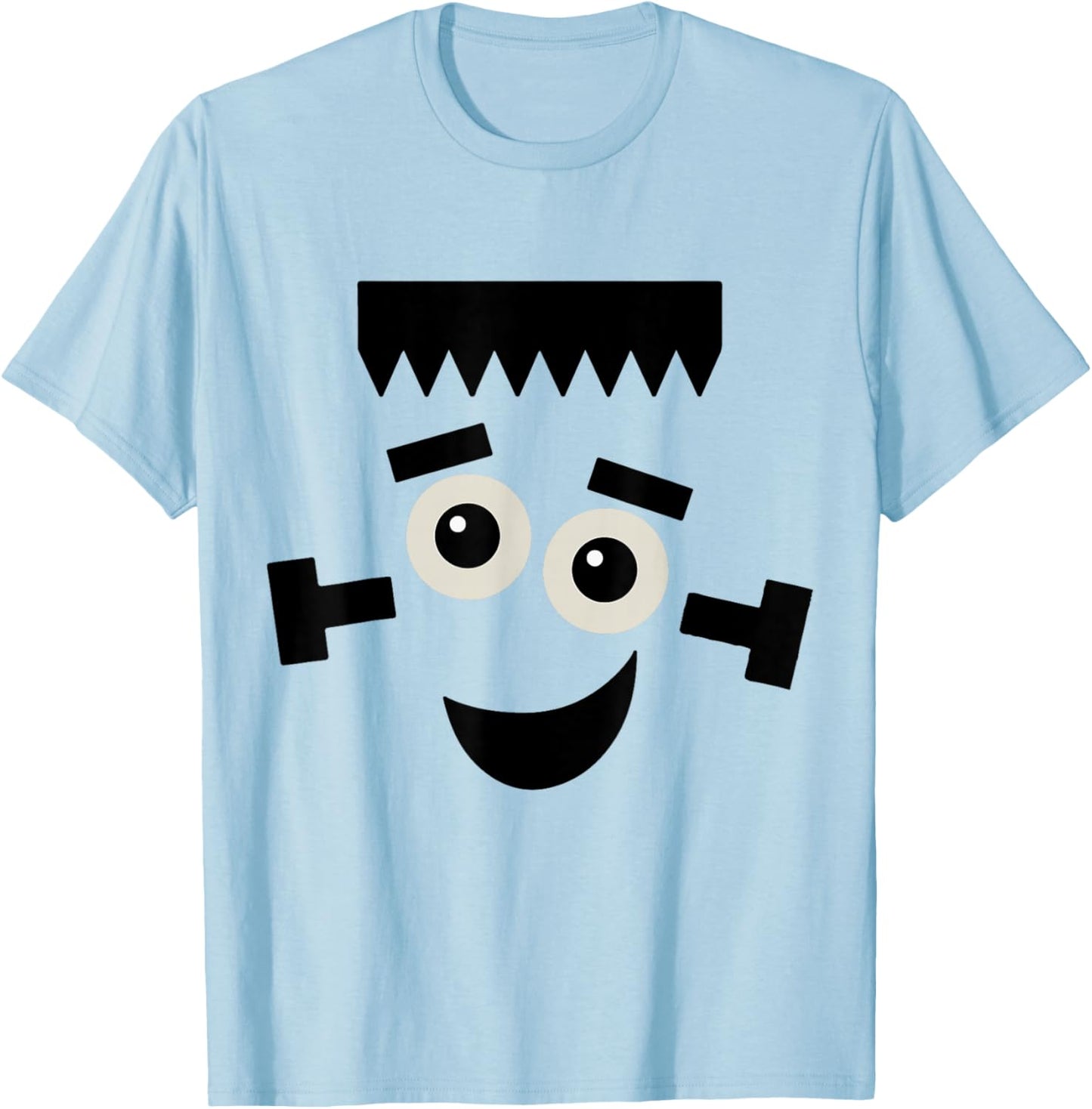 Frankenstein Goofy Monster Halloween Costume T-Shirt - T-Shirt | Light Blue