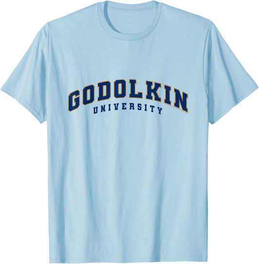 Gen V Godolkin University Logo from the world of The Boys T-Shirt - T-Shirt | Light Blue