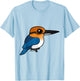 Birdorable Guam Kingfisher Bird Extinct in the Wild T-Shirt - T-Shirt | Light Blue