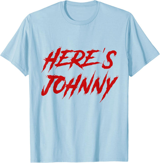 Here's Johnny Halloween Costume Retro Trick Or Treat Jack T-Shirt - T-Shirt | Light Blue