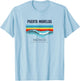 Puerto Morelos Souvenir - Mexico Reminder T-Shirt - T-Shirt | Light Blue