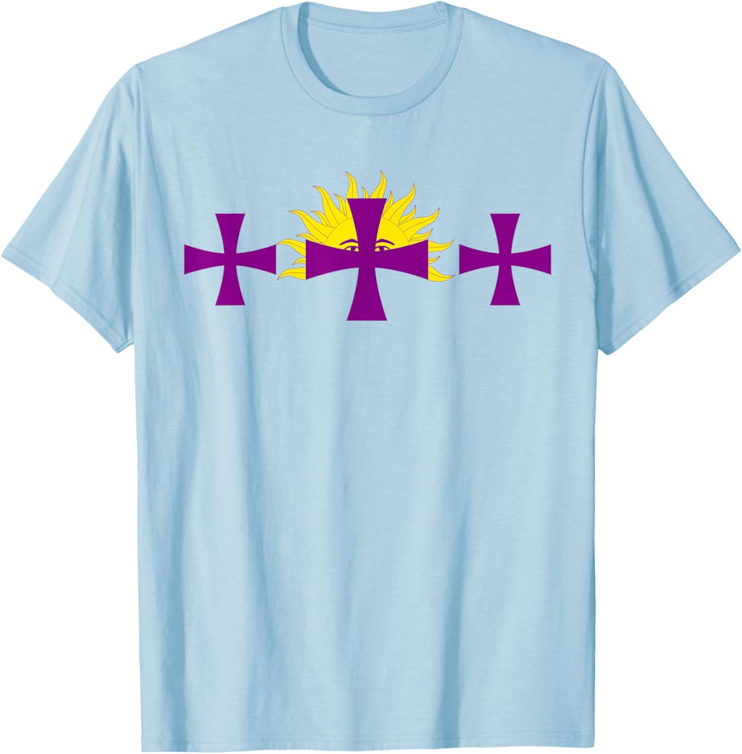 Flagge der spanischen Volksgemeinschaft T-Shirt - T-Shirt | Light Blue