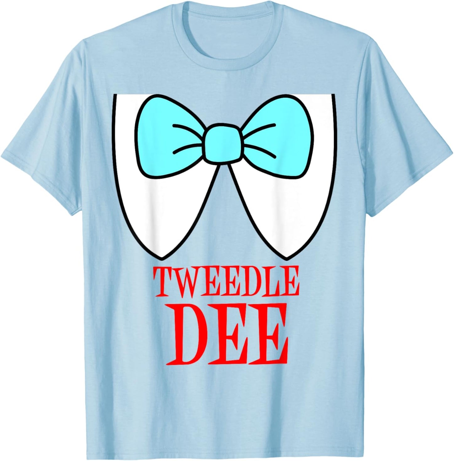 Tweedle Dee Costume T-Shirt - T-Shirt | Light Blue