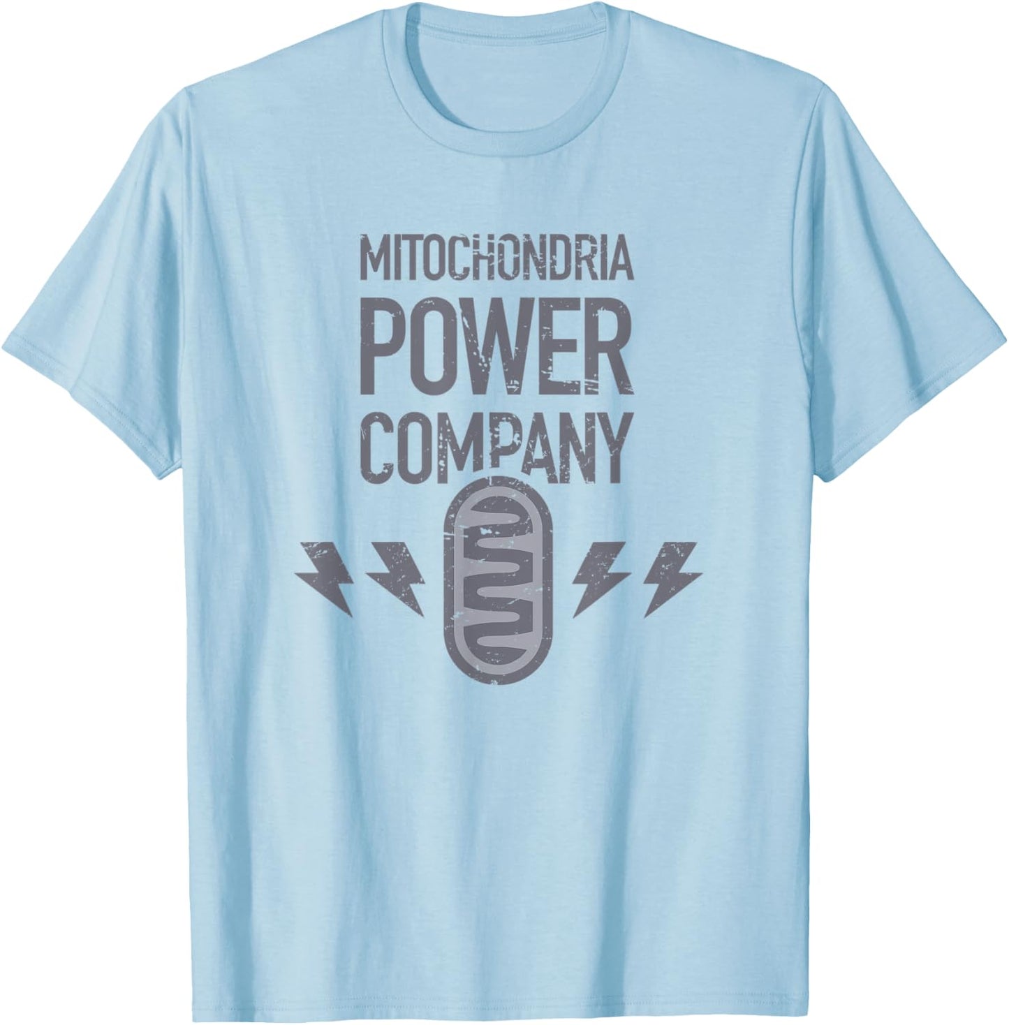 Mitochondria Biology Teacher / Animal Cell Mitochondria Men Women Kids T-Shirt - T-Shirt | Light Blue