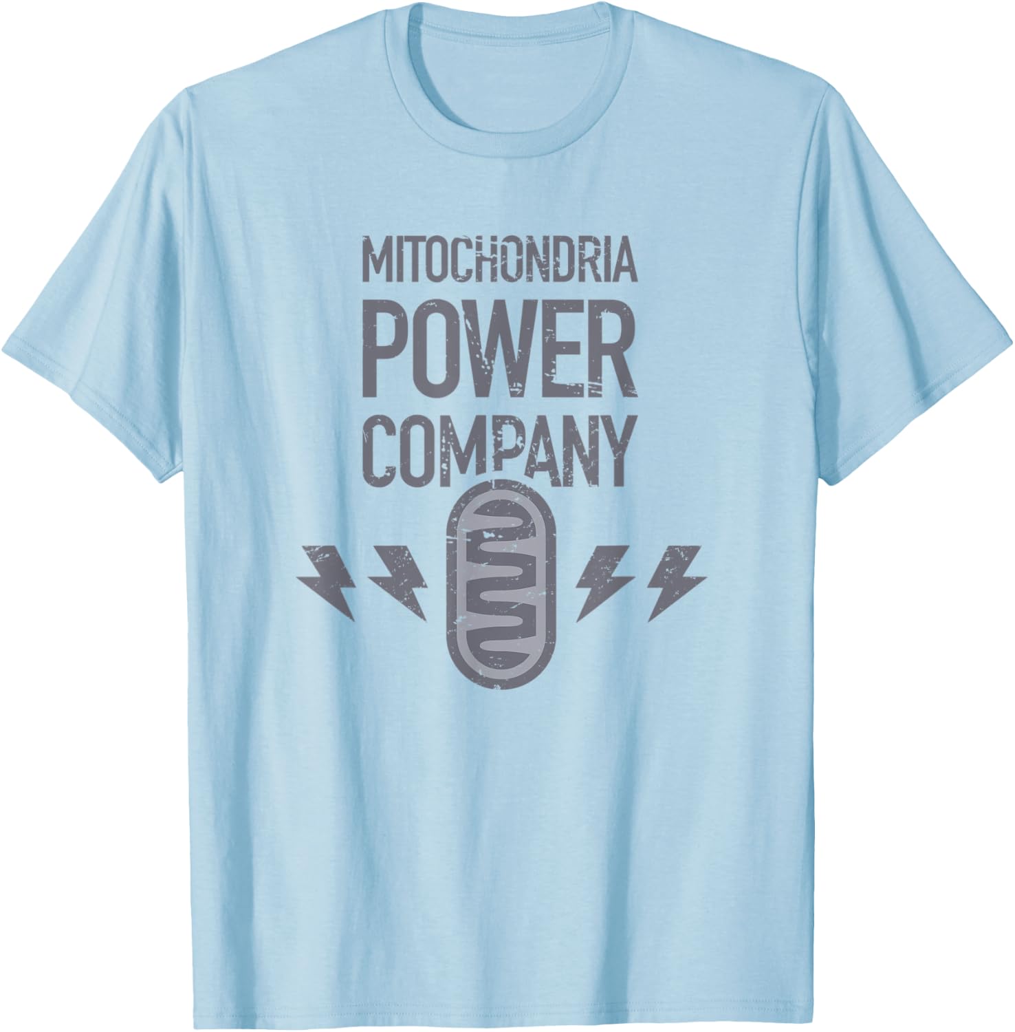 Mitochondria Biology Teacher / Animal Cell Mitochondria Men Women Kids T-Shirt - T-Shirt | Light Blue