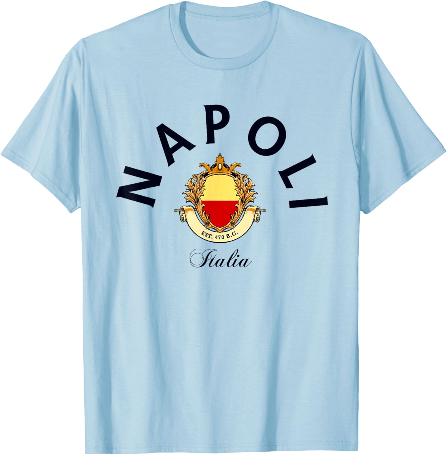 Napoli Italia Napoli vacation Napoli trip Napoli fan T-Shirt - T-Shirt | Light Blue