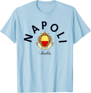 Napoli Italia Napoli vacation Napoli trip Napoli fan T-Shirt - T-Shirt | Light Blue