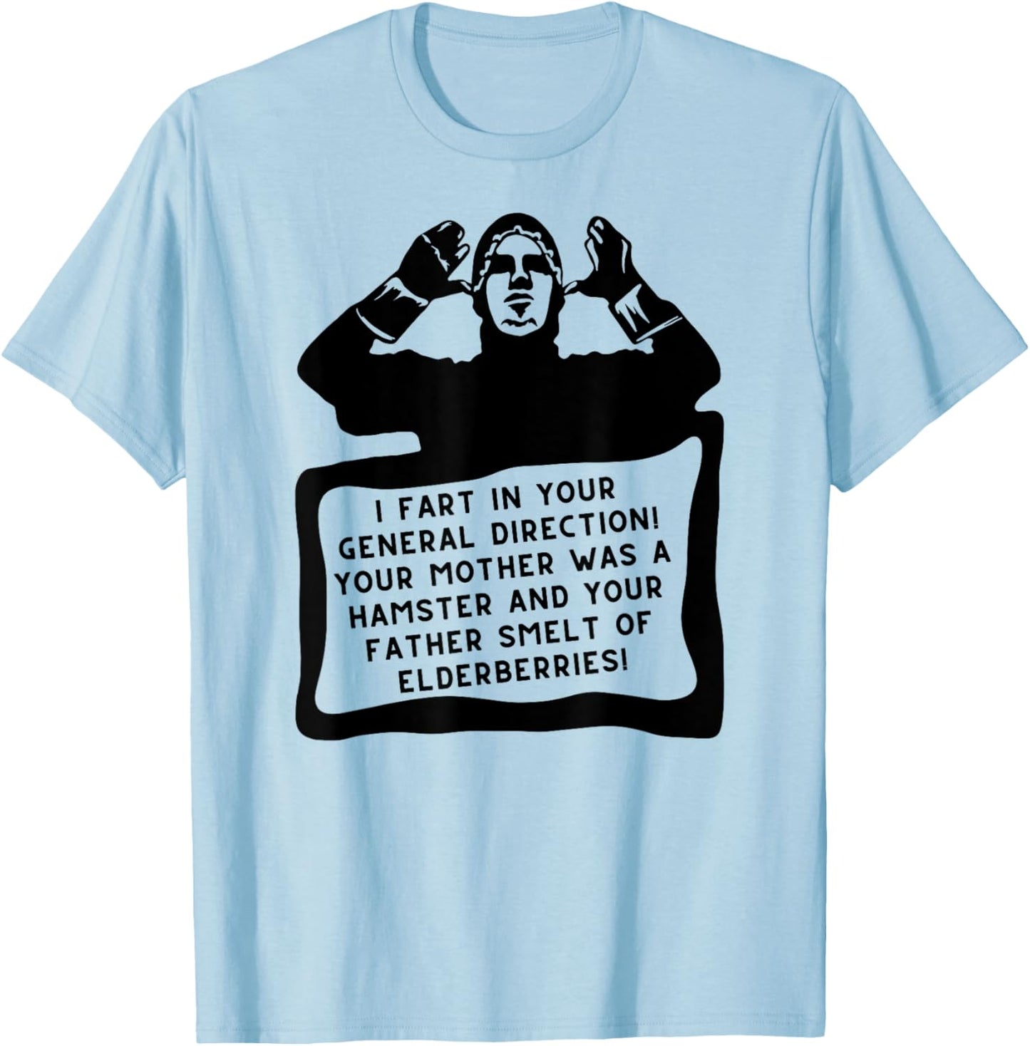 Funny French Insult T-Shirt - T-Shirt | Light Blue