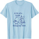 A Bit of a Mess but Doing My Best Funny Bunny Rabbit T-Shirt - T-Shirt | Light Blue