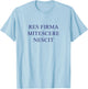 American Flyers "Res Firma Mitescere Nescit" T-Shirt - T-Shirt | Light Blue
