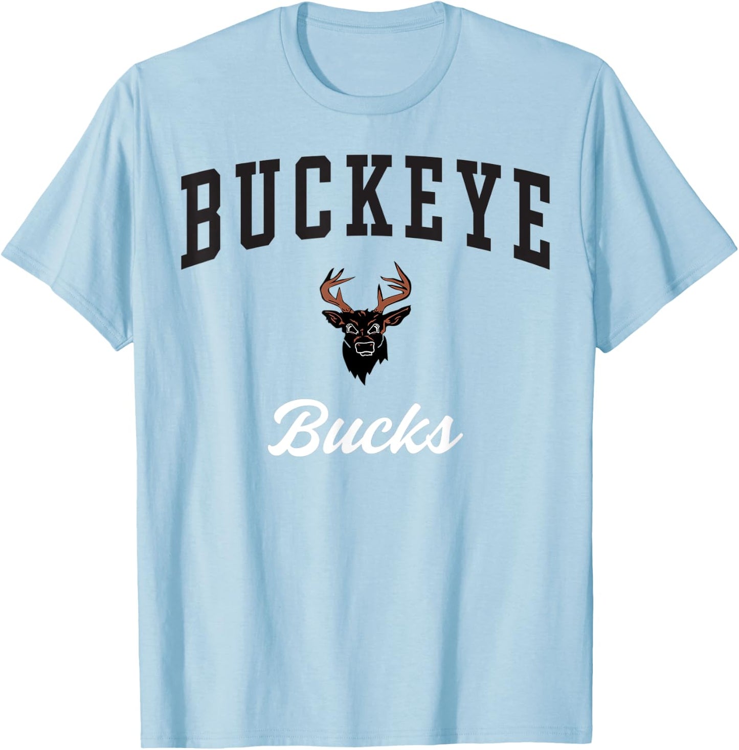 Buckeye High School Bucks C3 T-Shirt - T-Shirt | Light Blue