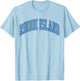 Retro Rhode Island Souvenir Classic Rhode Island Blue RI T-Shirt - T-Shirt | Light Blue