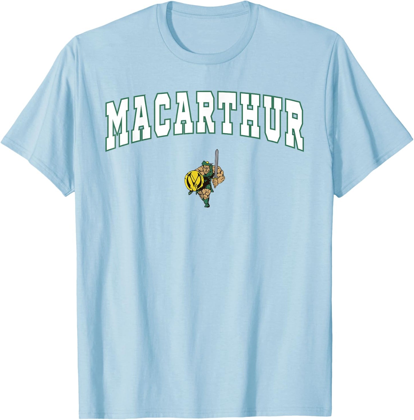 MacArthur High School Highlanders T-Shirt - T-Shirt | Light Blue