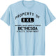 Property of Naval Medical Center Bethesda NNMC Athletic Dept T-Shirt - T-Shirt | Light Blue