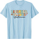 Licensed To Love Foster Mom Foster Mama Adoption Day Groovy T-Shirt - T-Shirt | Light Blue