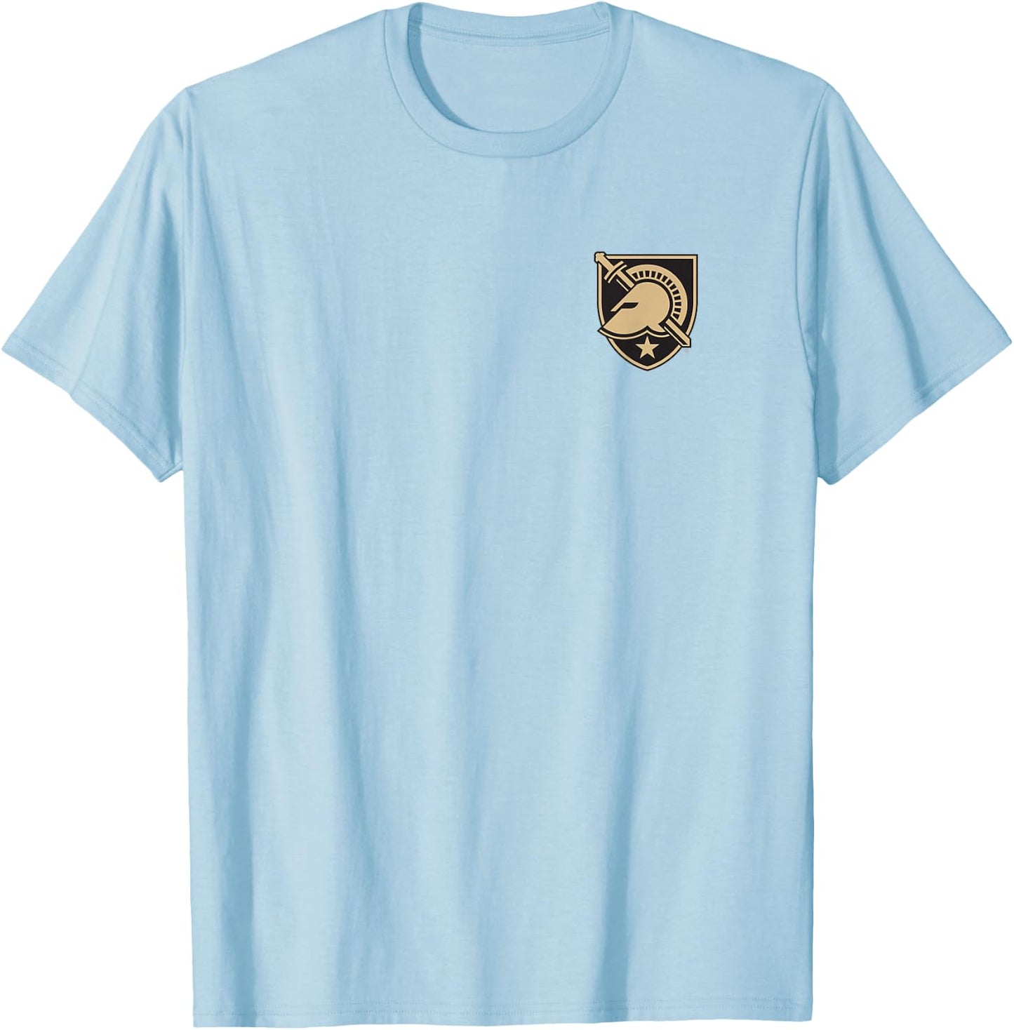 Army Black Knights Front/Back Icon Officially Licensed T-Shirt - T-Shirt | Light Blue