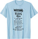Warning I suffer from Fibromyalgia - Funny Fibro Saying T-Shirt - T-Shirt | Light Blue