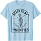 30th Birthday Gothic Halloween Party Death To My Twenties T-Shirt - T-Shirt | Light Blue