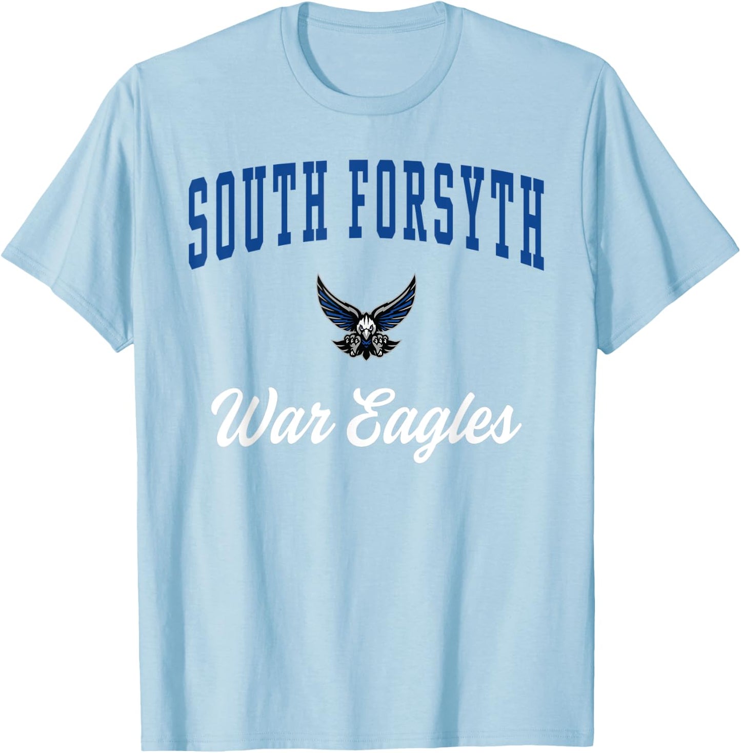 South Forsyth High School War Eagles T-Shirt - T-Shirt | Light Blue