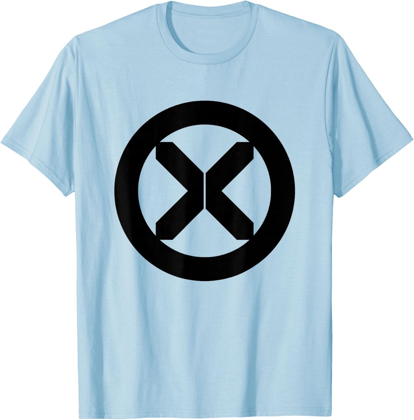 Marvel X-Men House of X Power of X Logo T-Shirt - T-Shirt | Light Blue