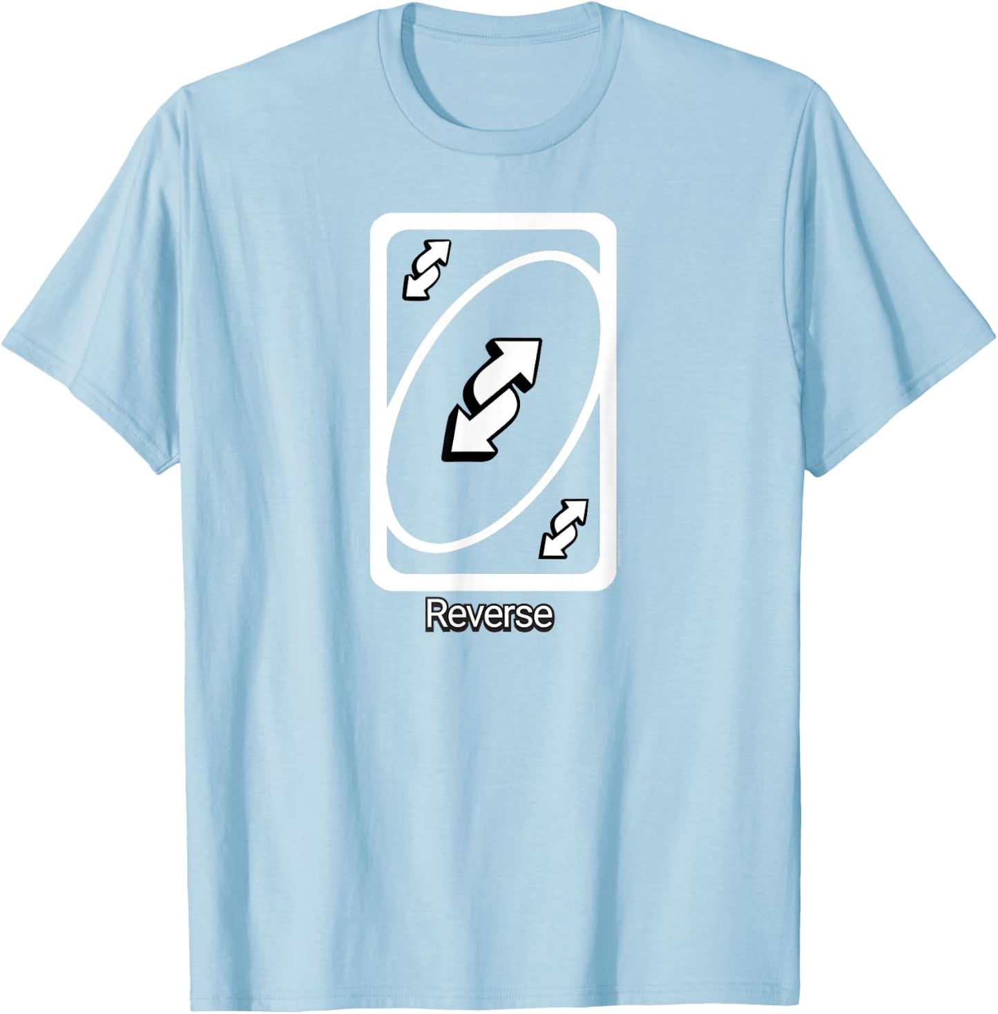 UNO - Reverse Card T-Shirt - T-Shirt | Light Blue