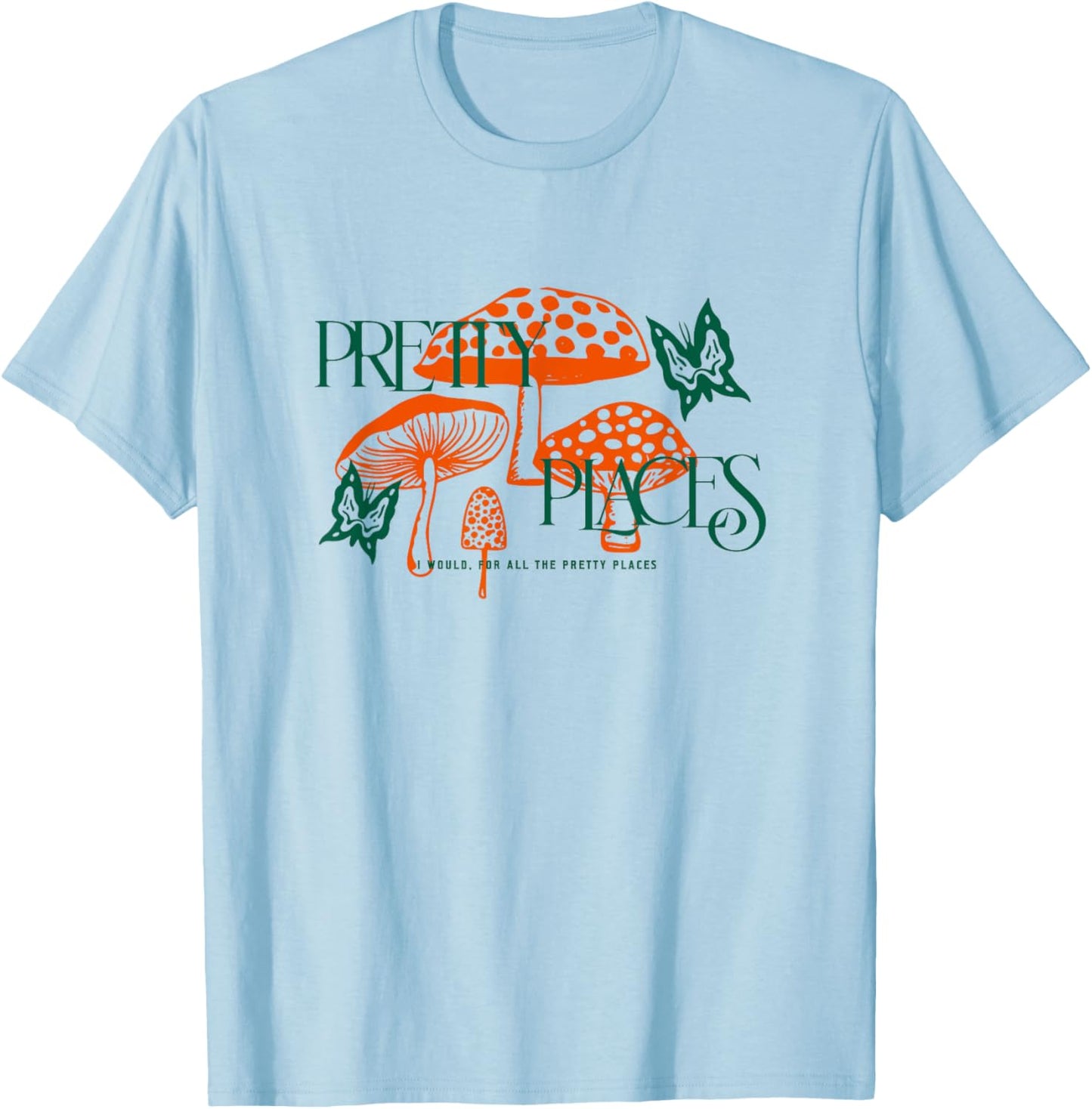 Aly & AJ "Pretty Places" T-Shirt - T-Shirt | Light Blue