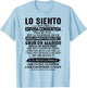 Lo Siento Soy Una Esposa Consentida Nació En Noviembre T-Shirt - T-Shirt | Light Blue