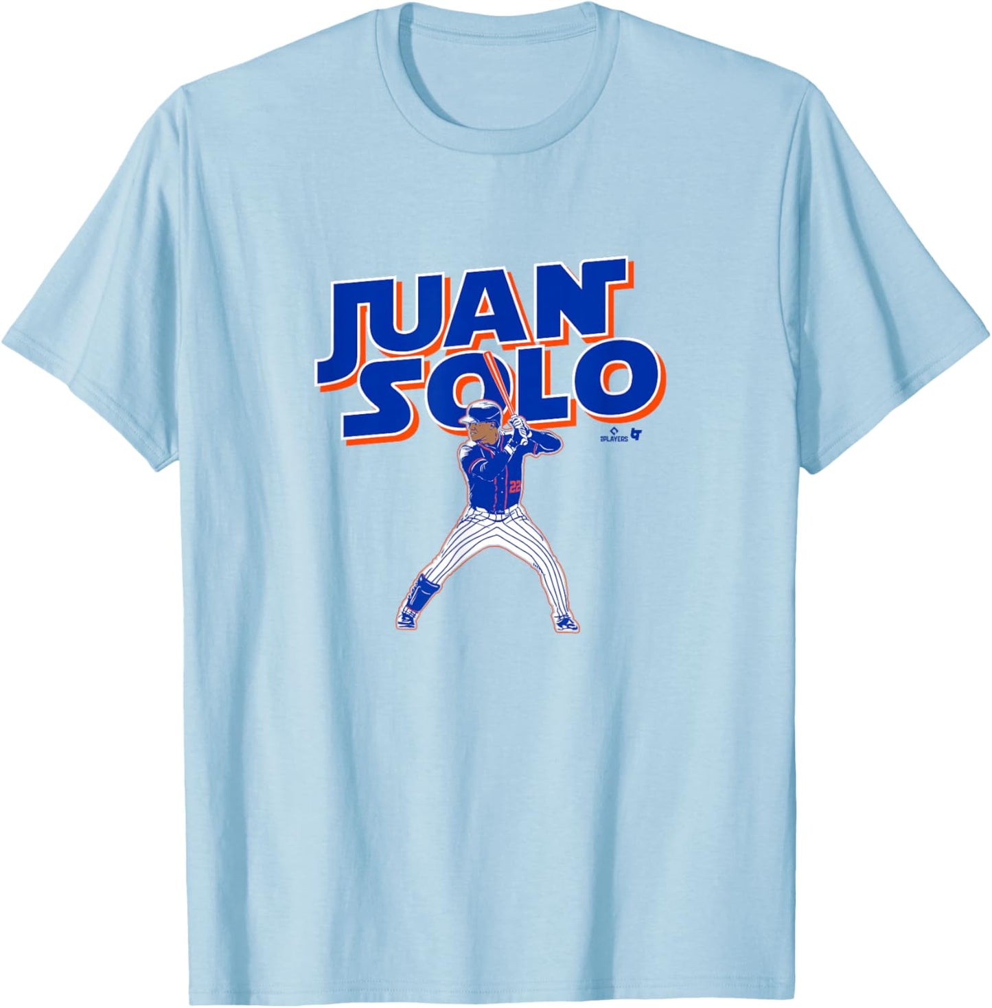 Juan Soto - Juan Solo Queens - New York Baseball T-Shirt - T-Shirt | Light Blue