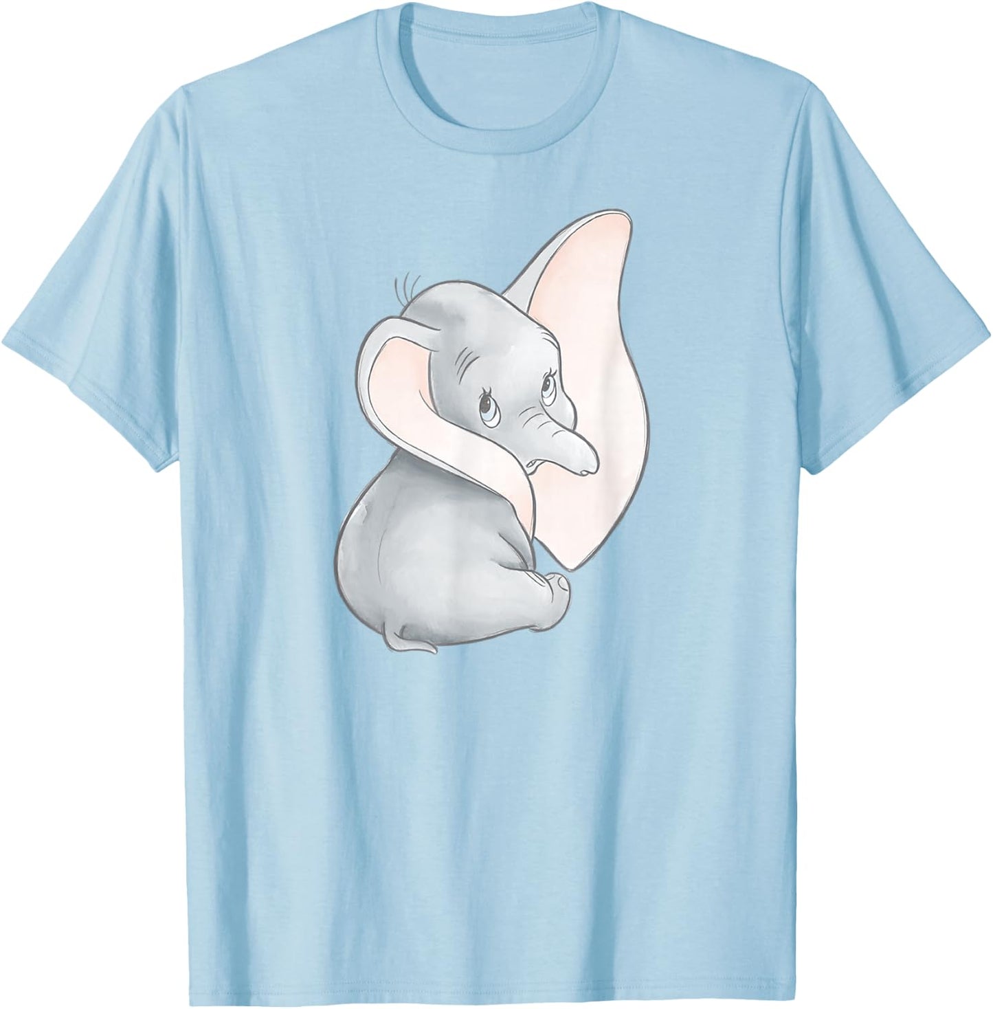 Dumbo - Ear Turn Dumbo T-Shirt - T-Shirt | Light Blue