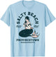 Provincetown Cape Cod Salty Beach Seafood Oyster Bar Mermaid T-Shirt - T-Shirt | Light Blue