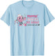 Groovy Poppin' Bottles All Night Mother Baby Nurse New Years T-Shirt - T-Shirt | Light Blue