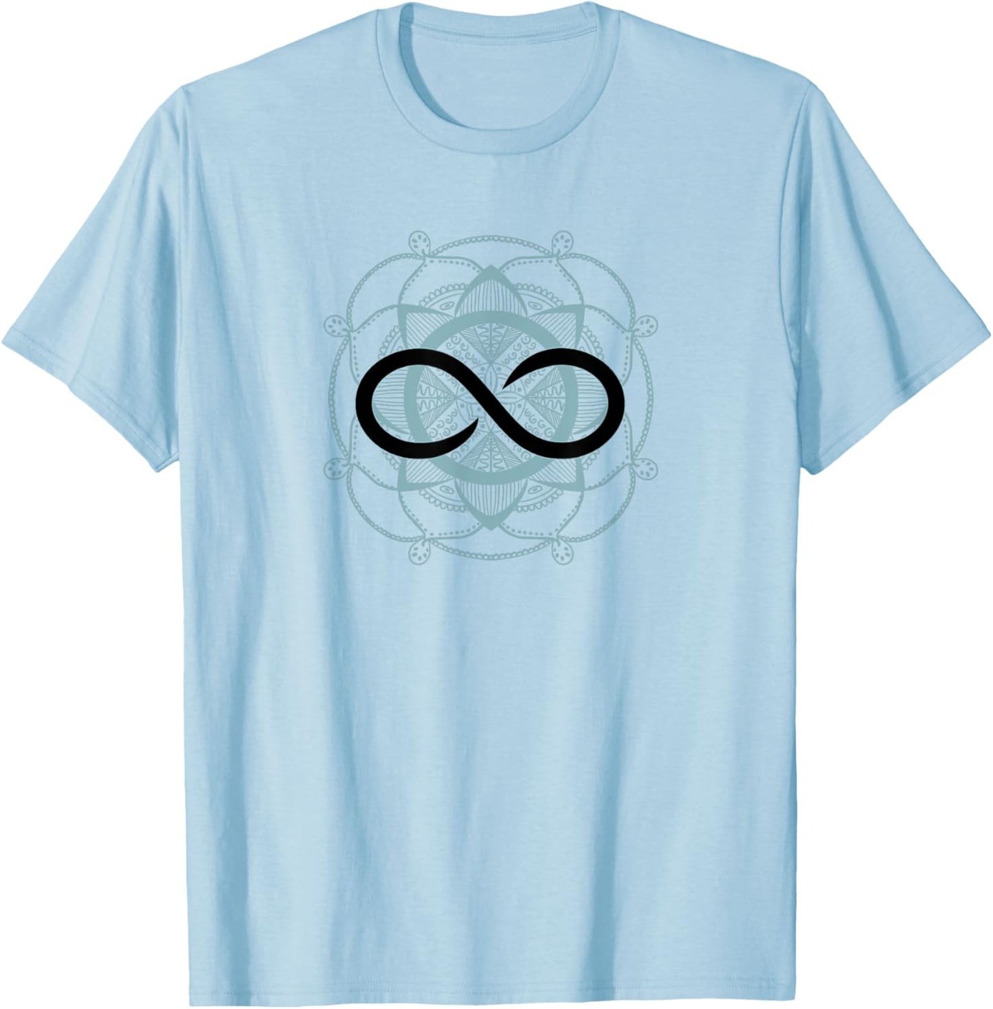 Infinity symbol T-Shirt - T-Shirt | Light Blue