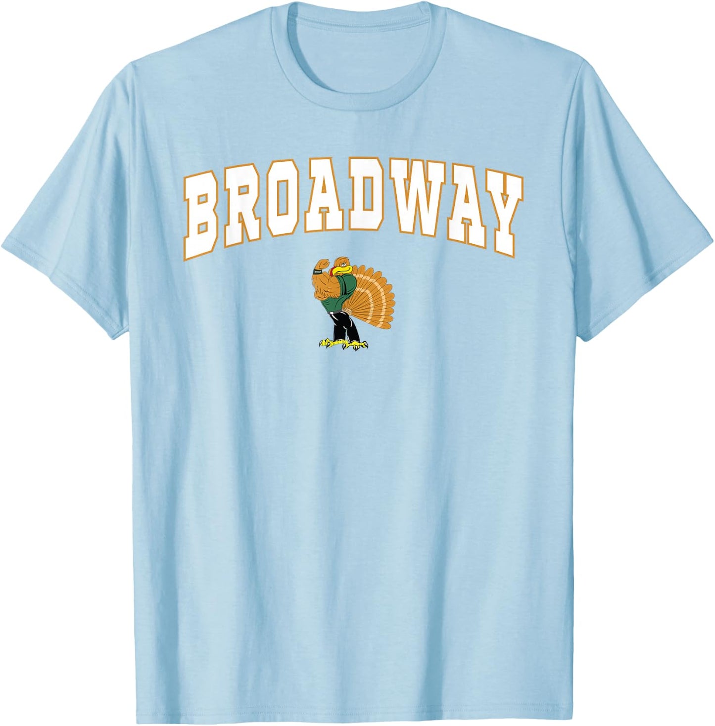 Broadway High School Gobblers T-Shirt - T-Shirt | Light Blue