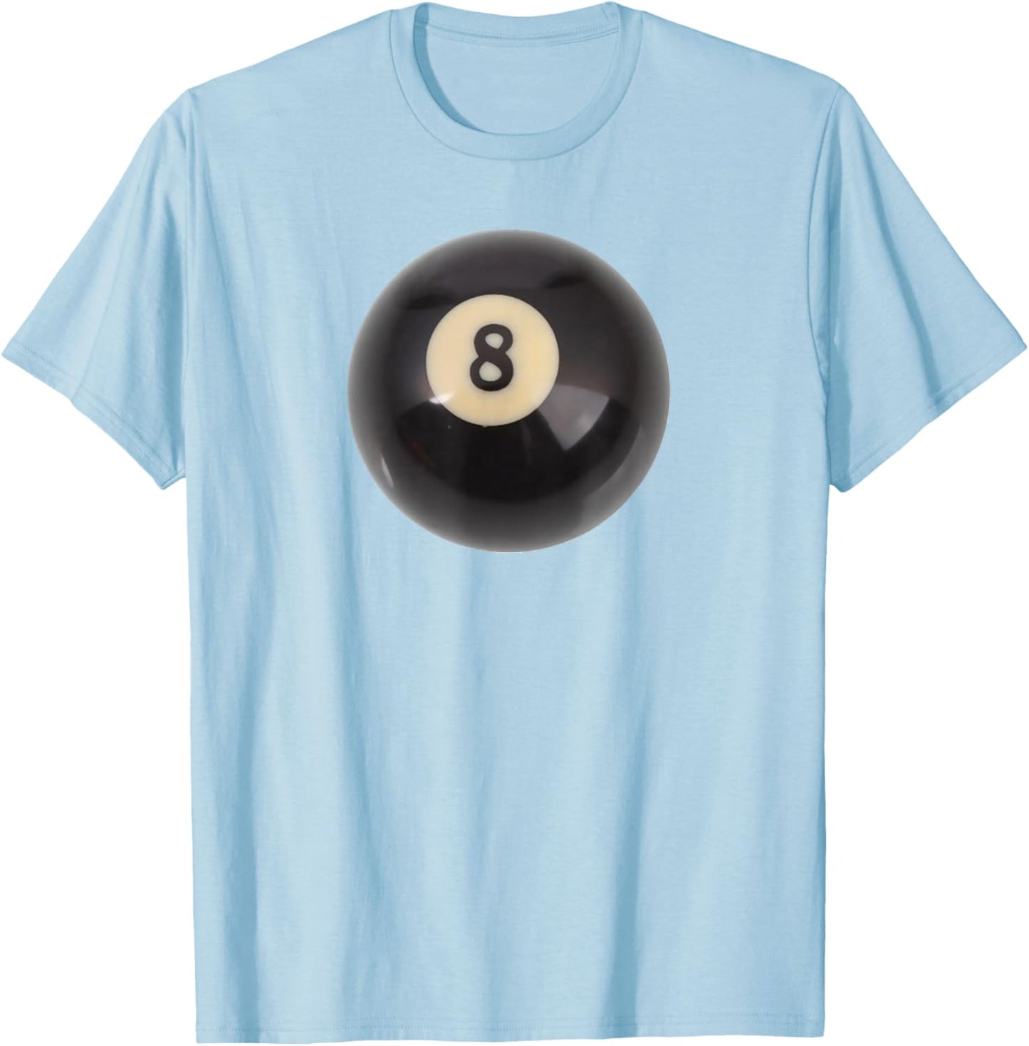 8 ball Coquette, girlcore Y2K aesthetic T-Shirt - T-Shirt | Light Blue