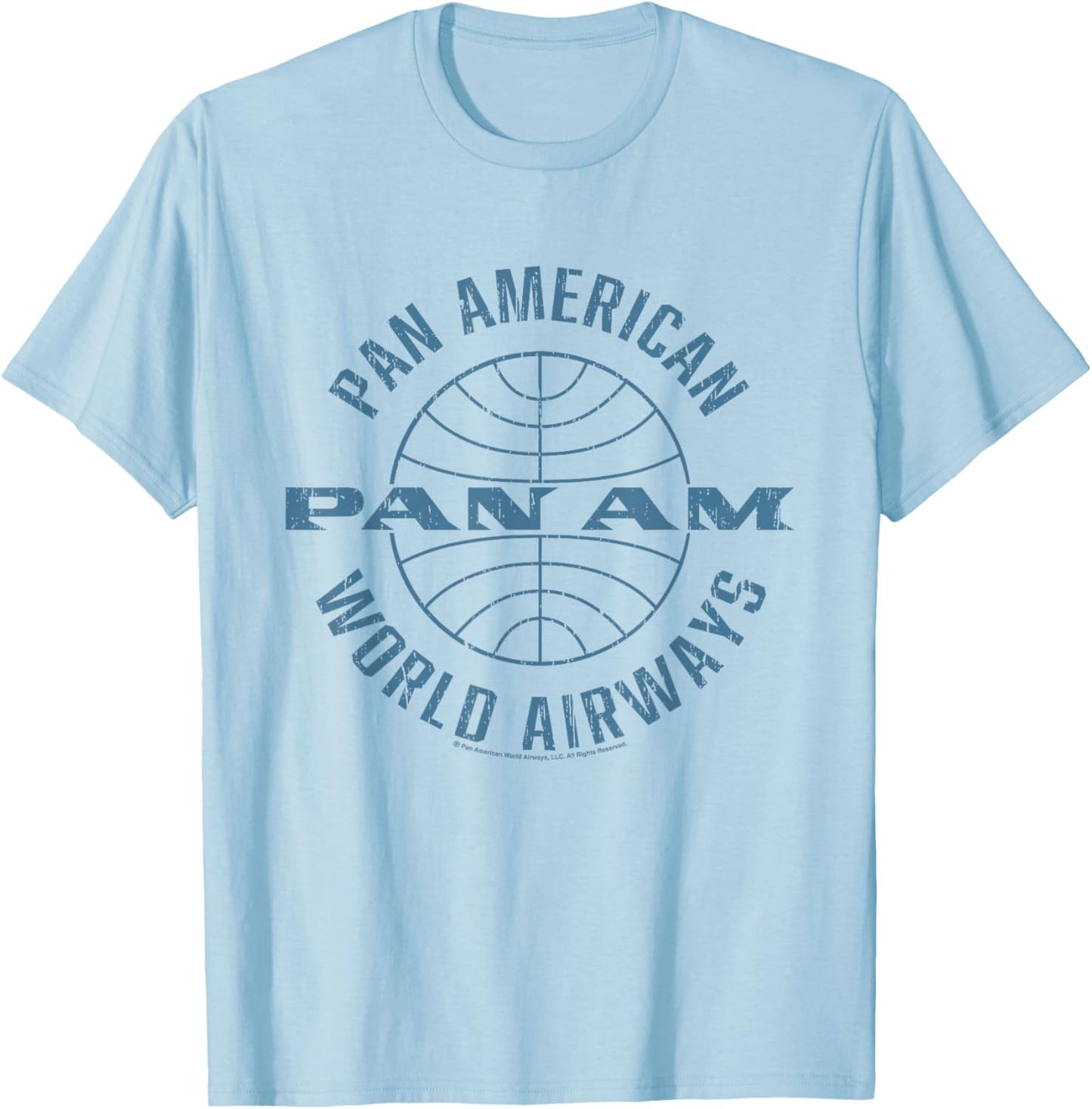 Pan Am Pan American World Airways T-Shirt - T-Shirt | Light Blue