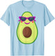 Avocado Costume Funny Halloween Guacamole Guac T-Shirt - T-Shirt | Light Blue