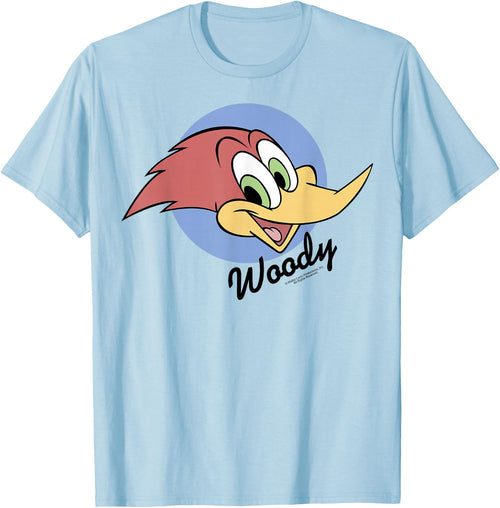Woody Woodpecker Bold Circle Face Portrait