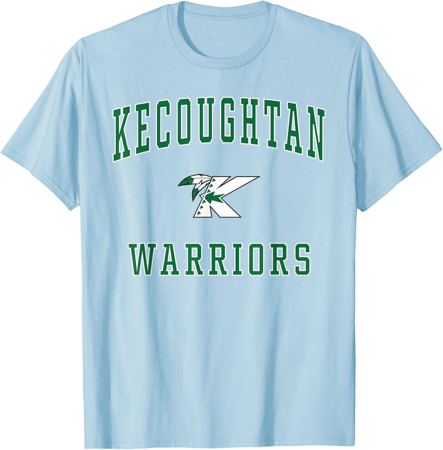 Kecoughtan High School Warriors T-Shirt - T-Shirt | Light Blue