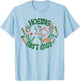 Gardening Funny Women Men Garden Hoeing Ain't Easy T-Shirt - T-Shirt | Light Blue