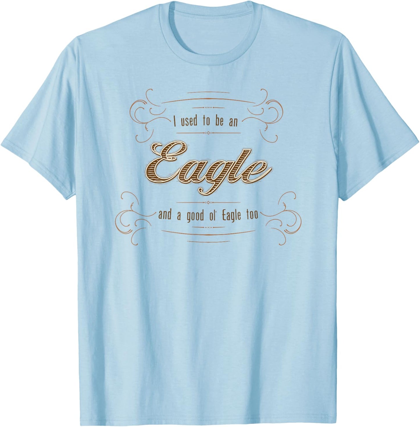 Good ol' Eagle, Wood Badge Back to Gilwell T-Shirt - T-Shirt | Light Blue
