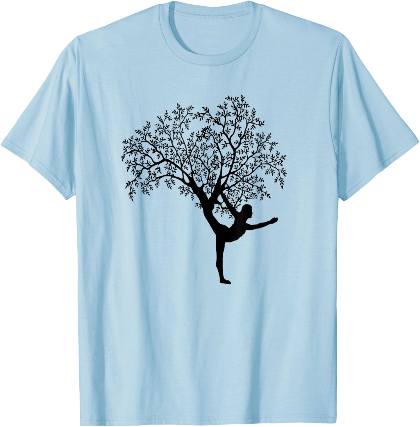 Yoga Kundalini Chakra Tree Zen Meditation Sat Nam T-Shirt - T-Shirt | Light Blue