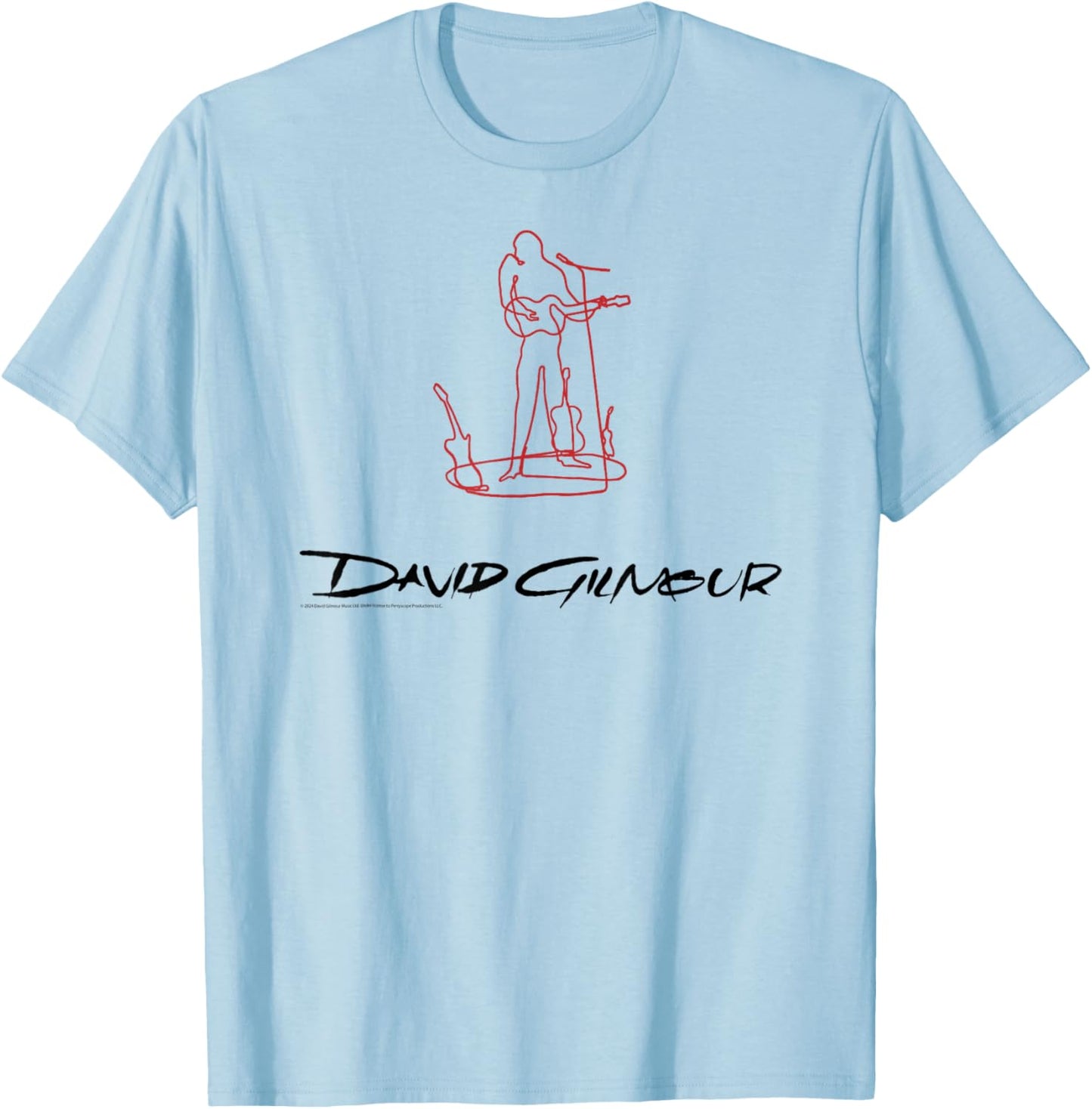 Line Art T-Shirt - T-Shirt | Light Blue