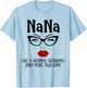 Nana Like A Normal Grandma Only More Awesome Funny Nana T-Shirt - T-Shirt | Light Blue